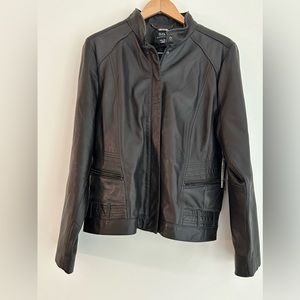 A.N.A Leather Jacket